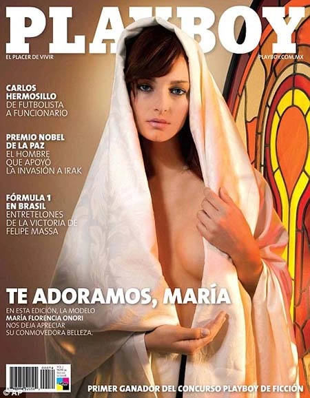 Maria Florencia Onori Playboy Virgin Mary